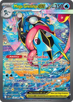 Mega Greninja ex CRI 116/086
